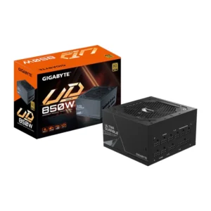 Fuente de Alimentación Gigabyte P850GM. 850W. 80 Plus Gold Full Modular. Ultradurable