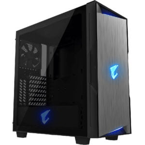 Gabinete Gamer Gigabyte C300G AORUS. Sin Fuente