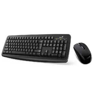 Combo de Teclado + Mouse Wireless Genius KM-8100