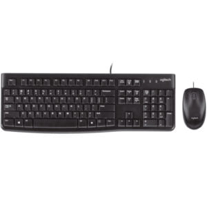 Combo de Teclado + Mouse con cable. Logitech MK120