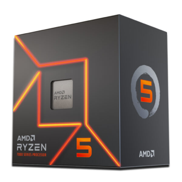 Procesador AMD Ryzen 5 7600. (Con Video. Con Cooler) Socket AM5