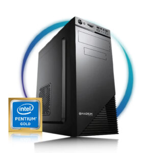 PC Escritorio - Mother Gigabyte H610M-K+ Procesador INTEL Pentium G7400 + Memoria de 8Gb + SSD de 240Gb + Gabinete KIT
