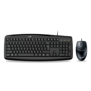 Combo de Teclado y Mouse C/ Cable Genius KM-200