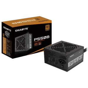 Fuente de Alimentación Gigabyte P550B. 550W. 80 Plus Bronce.