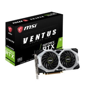Placa De Video MSI GeForce RTX 2060 Ventus GP OC 6GB