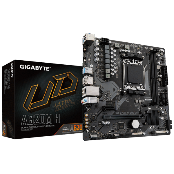 Combo - Mother Gigabyte  A620M H DDR5. Socket AM5+ AMD Ryzen 5 7600 + Memoria de 16Gb DDR5 - Imagen 6