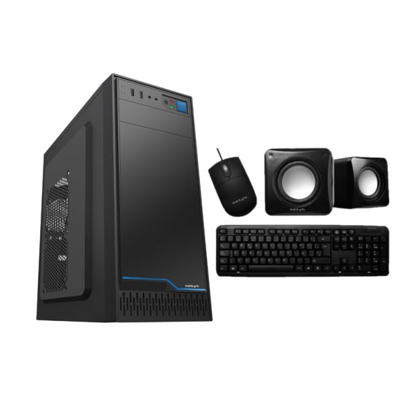 Gabinete Kit Kelyx. LC728-20 C/ Fuente 500W Tec/Mou/Parl