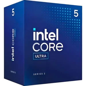 Procesador Intel Core Ultra 5 255 4.9GHz. Con Video. Con Cooler. Socket 1851.