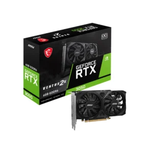 Placa De Video MSI Nvidia Geforce RTX 3050 Ventus 2X 6GDDR6 OC